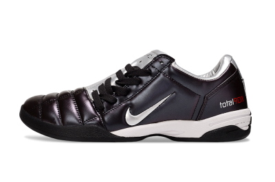 Men's Nike Total 90 III IC Indoor & Futsal Low-Tops Football Shoes - Purple/Silver/White