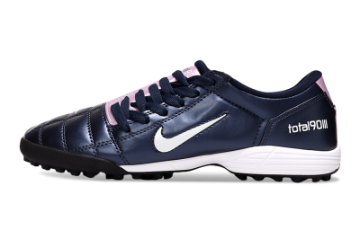 Men's Nike Total 90 III TF Artificial Turf Low-Tops Football Shoes - Blue/Pink/White