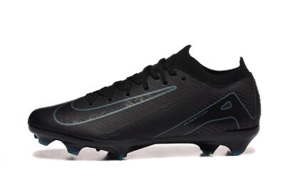 Men's Nike Air Zoom Mercurial Vapor 16 Elite FG Firm Ground Low-Tops Football Boots - Black/Blue