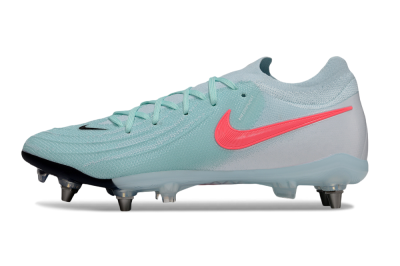 Men's Nike Phantom GX 2 Elite SG Soft Ground Low-Tops Football Boots - Jade/Pink/Blue