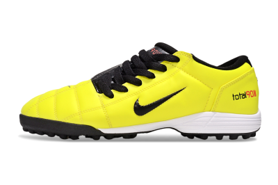 Men's Nike Total 90 III TF Artificial Turf Low-Tops Football Shoes - Yellow/Black/White