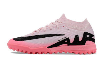 Unisex Nike Air Zoom Mercurial Vapor 15 Elite TF Artificial Turf Low-Tops Football Shoes - Pink/Black