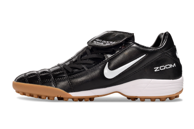 Men's Nike Air Zoom Total 90 III TF Artificial Turf Low-Tops Football Shoes - Black/White