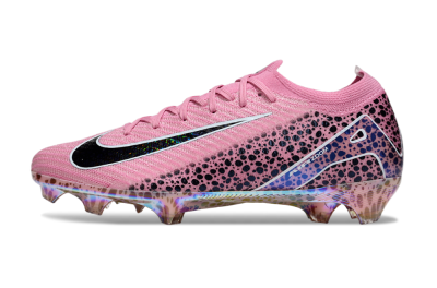 Unisex Nike Air Zoom Mercurial Vapor 16 Elite FG Firm Ground Low-Tops Football Boots - Pink/Black/White