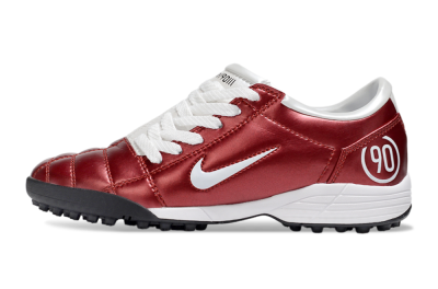 Unisex Nike Total 90 III TF Artificial Turf Low-Tops Football Shoes - Red/White/Black