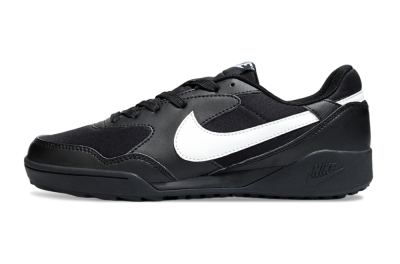 Unisex Nike Terra Manta TF Artificial Turf Low-Tops Football Shoes - Black/White