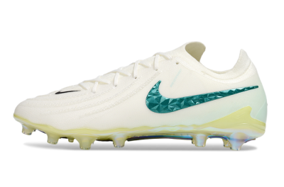 Men's Nike Phantom GX 2 Elite AG Artificial Grass Low-Tops Football Boots - Beige/Black/Jade