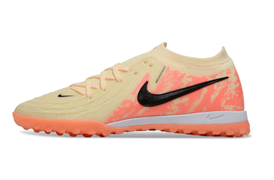 Men's Nike Phantom GX 2 Elite TF Artificial Turf Low-Tops Football Shoes - Yellow/Red/Black