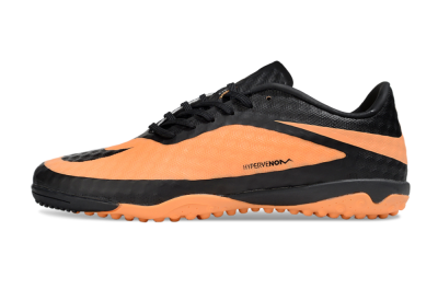 Men's Nike Hypervenom Phantom RGN SE TF Artificial Turf Low-Tops Football Shoes - Orange/Black