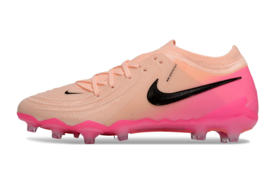 Men's Nike Phantom GX 2 Elite AG Artificial Grass Low-Tops Football Boots - Pink/Black