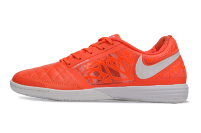 Unisex Nike Lunar Gato 2 IC Indoor & Futsal Low-Tops Football Shoes - Red/White