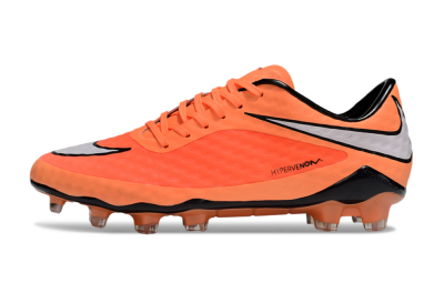 Men's Nike Hypervenom Phantom RGN SE FG Firm Ground Low-Tops Football Boots - Orange/White/Black