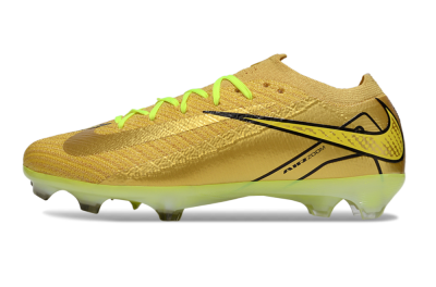 Men's Nike Air Zoom Mercurial Vapor 16 Elite FG Firm Ground Low-Tops Football Boots - Gold/Black/Yellow