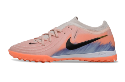 Men's Nike Phantom GX 2 Elite TF Artificial Turf Low-Tops Football Shoes - Pink/Black/Jade