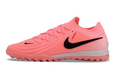 Men's Nike Phantom GX 2 Elite TF Artificial Turf Low-Tops Football Shoes - Pink/Black/White