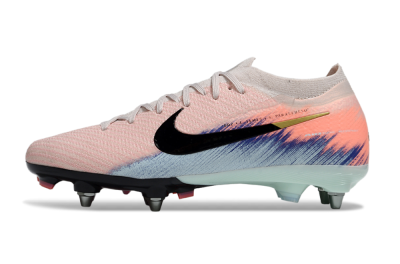 Men's Nike Air Zoom Mercurial Vapor 16 Elite SG Soft Ground Low-Tops Football Boots - Pink/Black/Jade