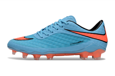 Men's Nike Hypervenom Phantom Rgn SE FG Firm Ground Low-Tops Football Boots - Blue/Black/Red