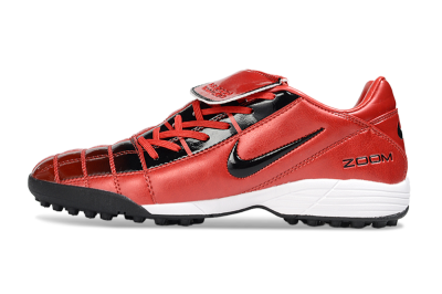 Men's Nike Air Zoom Total 90 III TF Artificial Turf Low-Tops Football Shoes - Red/Black/White