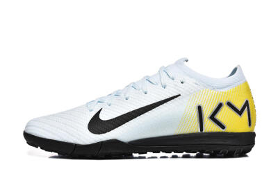Men's Nike Air Zoom Mercurial Vapor 16 Elite TF Artificial Turf Low-Tops Football Shoes - White/Black/Yellow