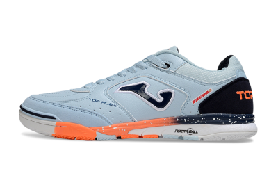 Men's Joma Top Flex IC Indoor & Futsal Low-Tops Football Shoes - Jade/Black/Red