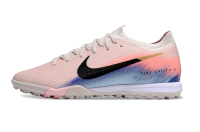 Unisex Nike Air Zoom Mercurial Vapor 16 Elite TF Artificial Turf Low-Tops Football Shoes - Pink/Black/Gold
