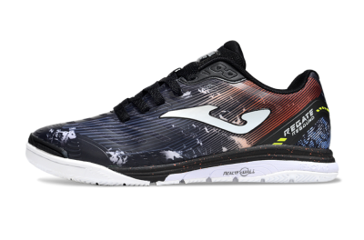 Men's Joma Top Flex IC Indoor & Futsal Low-Tops Football Shoes - Blue/White/Red