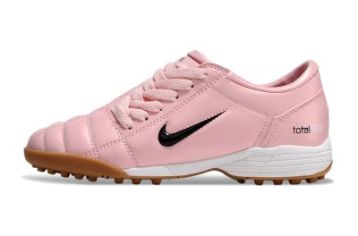 Unisex Nike Air Zoom Total 90 III TF Artificial Turf Low-Tops Football Shoes - Pink/Black/White