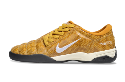 Men's Nike Total 90 III IC Indoor & Futsal Low-Tops Football Shoes - Yellow/White/Black