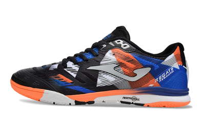 Men's Joma Top Flex IC Indoor & Futsal Low-Tops Football Shoes - Black/Red/Blue