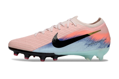 Men's Nike Air Zoom Mercurial Vapor 16 Elite AG Artificial Grass Low-Tops Football Boots - Pink/Black/Jade