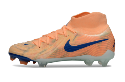 Men's Nike Phantom Luna Elite FG Firm Ground High-Tops Football Boots - Pink/Blue