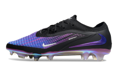 Men's Nike Phantom 6 Elite FG Firm Ground Low-Tops Football Boots - Blue/Black/Purple