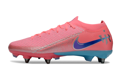 Men's Nike Air Zoom Mercurial Vapor 16 Elite SG Soft Ground Low-Tops Football Boots - Red/Silver/Blue