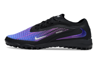 Men's Nike Phantom 6 Low Elite TF Artificial Turf Low-Tops Football Shoes - Blue/Purple/Black
