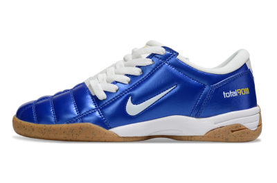 Men's Nike Total 90 III IC Indoor & Futsal Low-Tops Football Shoes - Blue/White/Brown