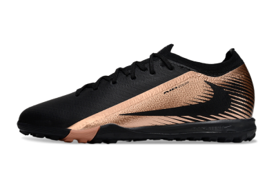 Unisex Nike Air Zoom Mercurial Vapor 16 Elite TF Artificial Turf Low-Tops Football Shoes - Black/Rose Gold/Charcoal