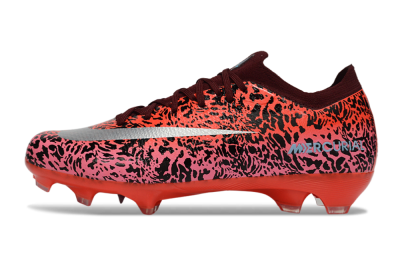 Unisex Nike Air Zoom Mercurial Vapor 16 Elite FG Firm Ground Low-Tops Football Boots - Red/Electric Coral/Dark Maroon