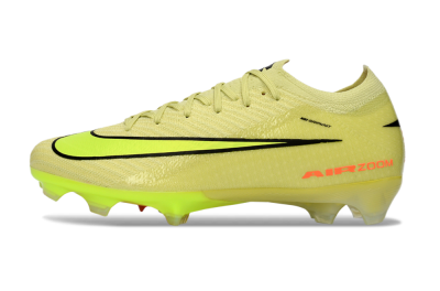 Unisex Nike Air Zoom Mercurial Vapor 16 Elite FG Firm Ground Low-Tops Football Boots - Yellow/Lime Burst/Neon Flash