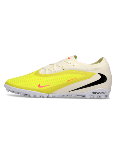Unisex Nike Phantom 6 Elite Low TF Artificial Turf Low-Tops Football Shoes - Yellow/Neon Yellow/White