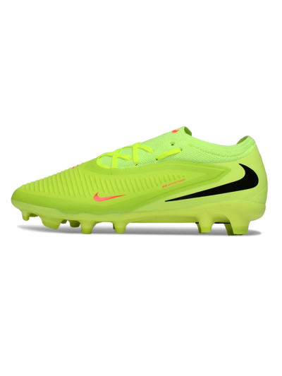 Unisex Nike Phantom 6 Elite Low FG Firm Ground Low-Tops Football Boots - Lime/Electric Yellow/Black