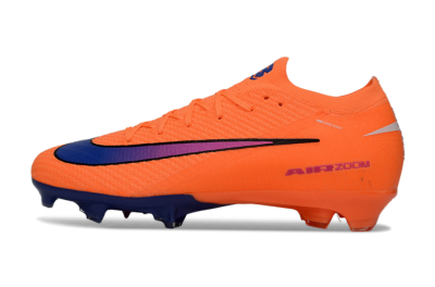 Men's Nike Air Zoom Mercurial Vapor 16 Elite FG Firm Ground Low-Tops Football Boots - Orange/Vibrant Purple/Shocking Pink
