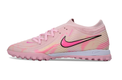 Men's Nike Phantom GX 2 Elite TF Artificial Turf Low-Tops Football Shoes - Pink/Soft Pink/Coral Bliss