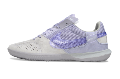Unisex Nike Street Gato IC Indoor & Futsal Low-Tops Football Shoes - Purple/Lavender Mist/Silvery Gray