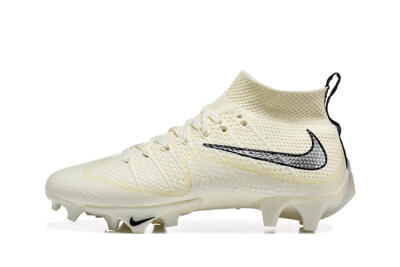 Men's Nike Magista Obra FG Firm Ground High-Tops Football Boots - Ivory/Ivory/Black