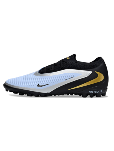 Unisex Nike Phantom 6 Elite Low TF Artificial Turf Low-Tops Football Shoes - Blue/Gold/Black