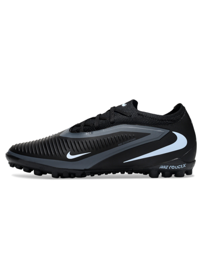 Unisex Nike Phantom 6 Elite Low TF Artificial Turf Low-Tops Football Shoes - Black/Dark Gray/White