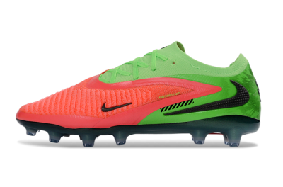 Men's Nike Phantom 6 Elite Low AG Artificial Grass Low-Tops Football Boots - Pink/Neon Green/Black