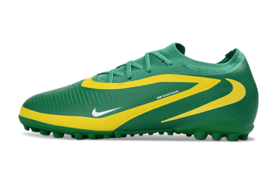 Unisex Nike Phantom 6 Elite Low TF Artificial Turf Low-Tops Football Shoes - Green/Lime Green/Sunshine Yellow