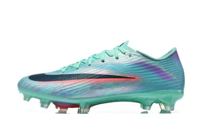 Men's Nike Air Zoom Mercurial Superfly 11 FG Firm Ground Low-Tops Football Boots - Aqua/Mint Green/Coral Pink