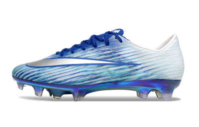 Men's Nike Air Zoom Mercurial Superfly 11 FG Firm Ground Low-Tops Football Boots - Blue/Electric Blue/Iridescent White
